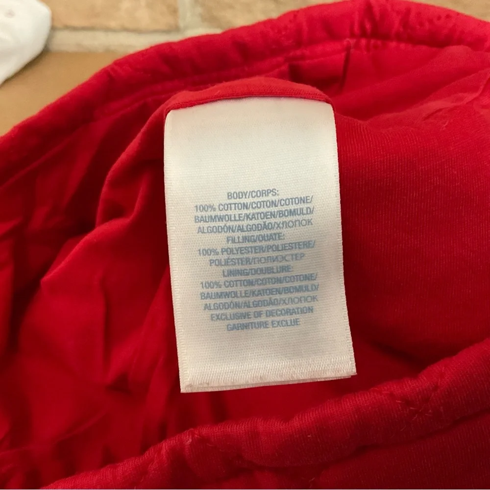 Ralph Lauren Baby Dress Red Quilted 9 Months